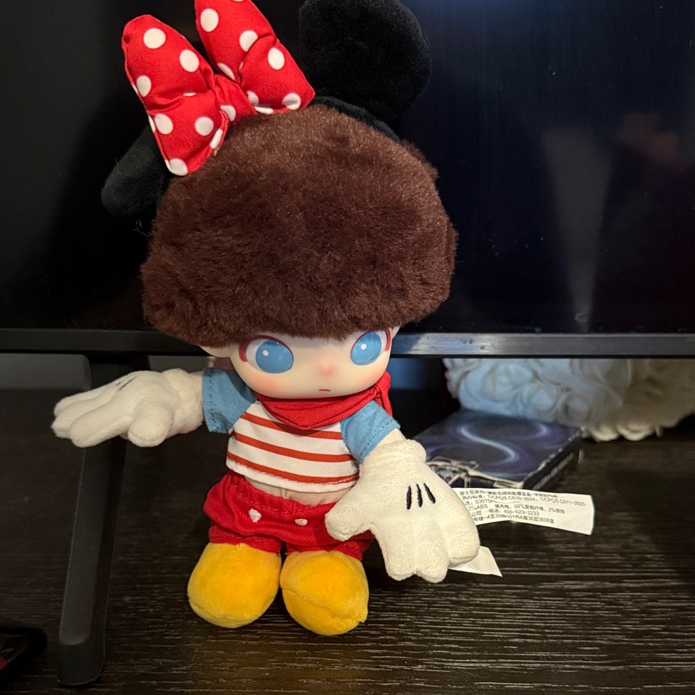 DIMOO WORLD x DISNEY Series-Vinyl Plush Keychain